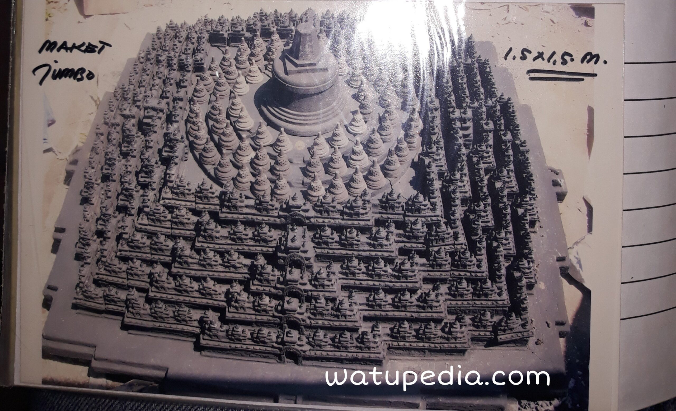 Miniatur Candi borobudur