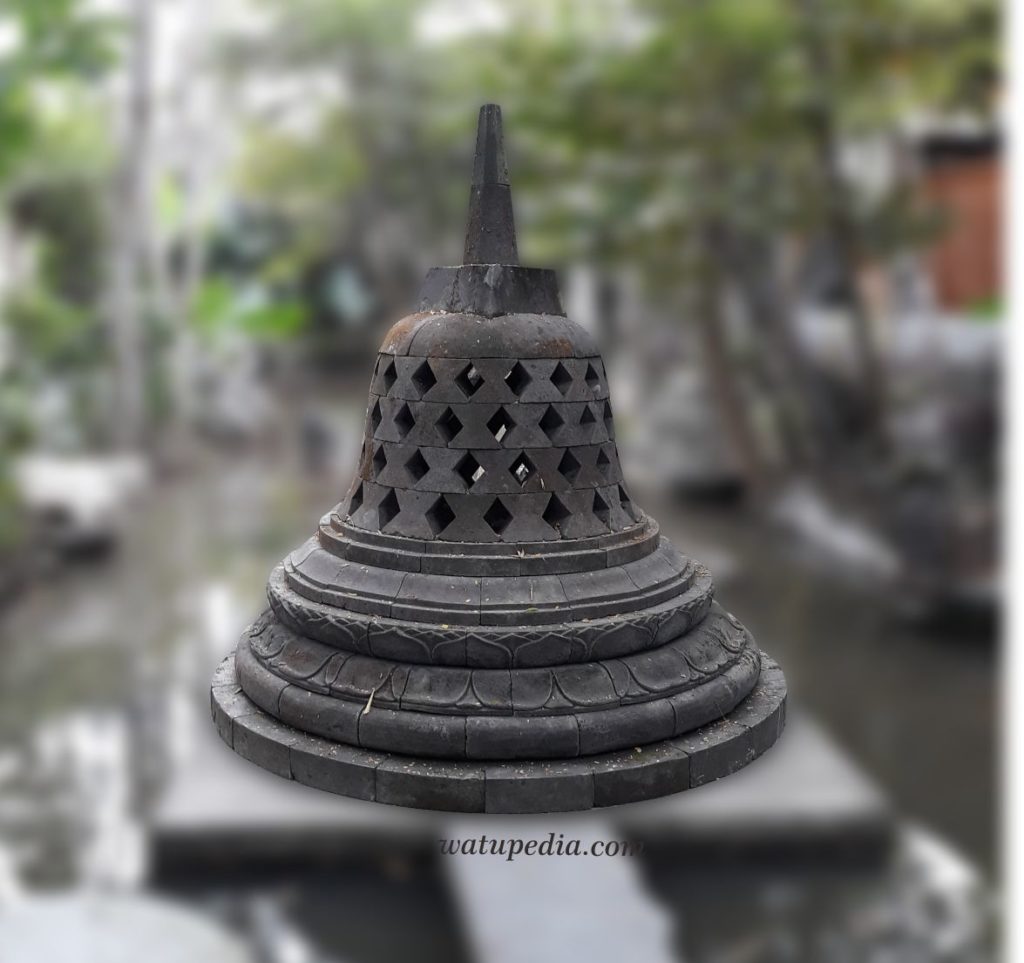bahan dasar pembuatan stupa adalah
