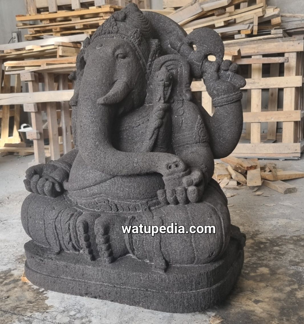 ganesha 80 cm batu candi